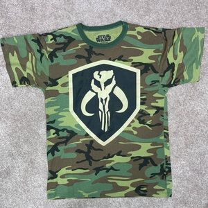 Star Wars bantha skull camouflage tee large